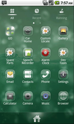 Screenshot of the application Clee2 Theme GO Launcher EX - #2