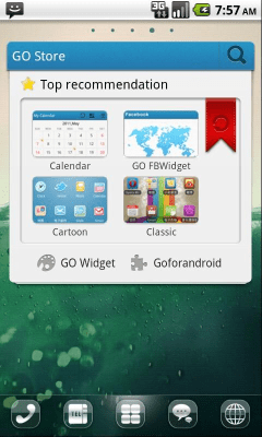 Screenshot of the application Clee2 Theme GO Launcher EX - #5