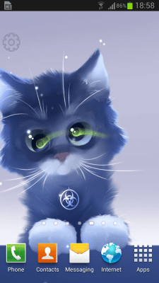 Screenshot of the application Radioactive Cat - #3