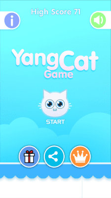 Screenshot of the application Yang The Cat Game - #1