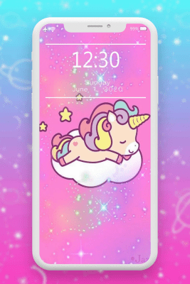Screenshot of the application Unicorn Wallpaper - #6
