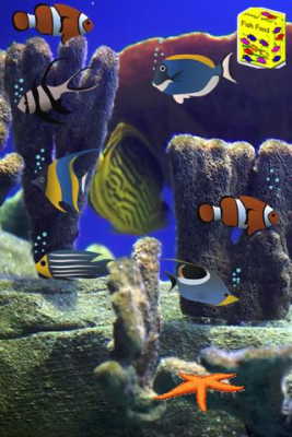 Screenshot of the application Pet Fish Tank - #2