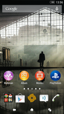 Screenshot of the application XPERIA SWPA Theme - #1