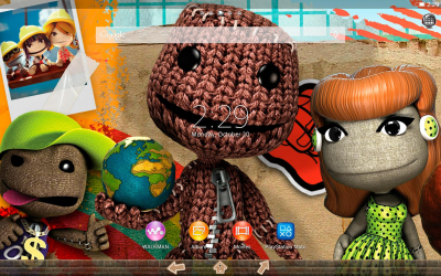 Screenshot of the application XPERIA LittleBigPlanet Theme - #4