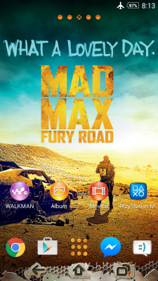 Screenshot of the application XPERIA Mad Max Theme - #1