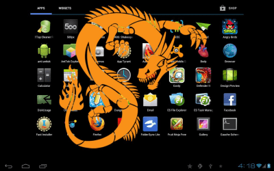 Screenshot of the application Tattoo Droid - #4