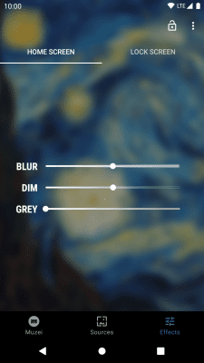 Screenshot of the application Muzei Live Wallpaper - #6