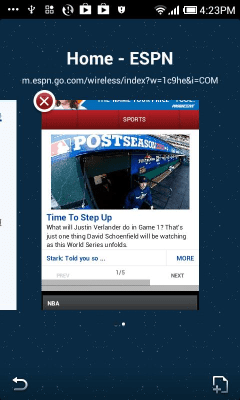 Screenshot of the application Starry Night Boat Mini Theme - #3
