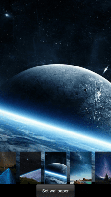 Screenshot of the application Stars live wallpaper locker - #4