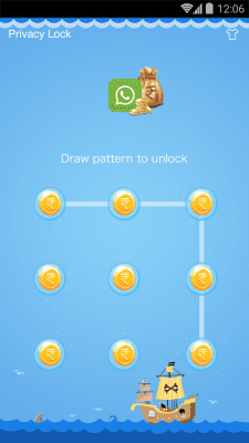 Screenshot of the application AppLock Theme - Rupee - #3