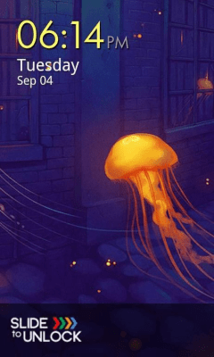 Screenshot of the application Jelly Fish Go Locker - #1