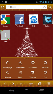 Screenshot of the application Christmas Boat Mini Theme - #3