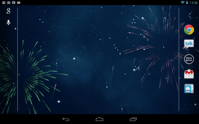 Screenshot of the application KF Fireworks Live Wallpaper - #3