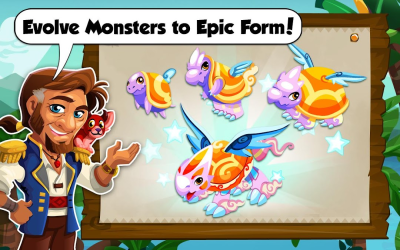 Screenshot of the application Monster Story - #3