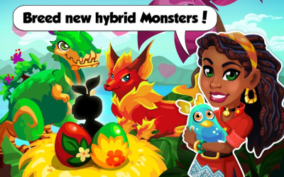 Screenshot of the application Monster Story - #4