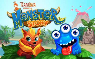 Screenshot of the application Monster Story - #5