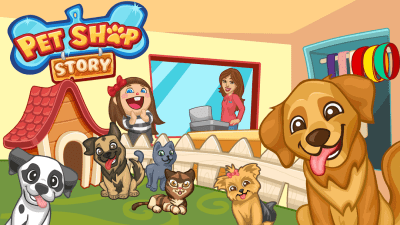 Screenshot of the application The history of the pet store - #1