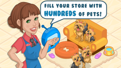 Screenshot of the application The history of the pet store - #2