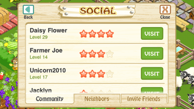 Screenshot of the application History of the farm - #3