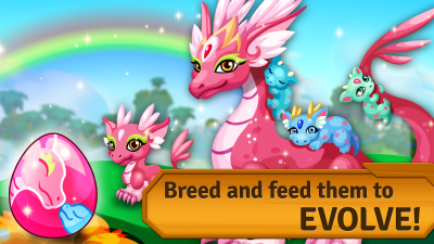 Screenshot of the application History of Dragons - #3