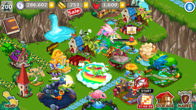 Screenshot of the application History of Dragons - #6