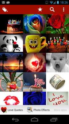 Screenshot of the application Best Greeting Cards HD - #1