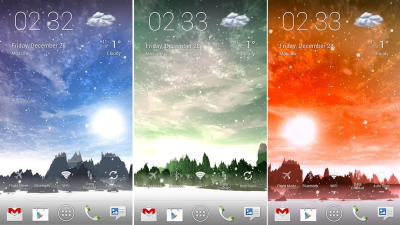 Screenshot of the application Snowfall 360° Free - #6