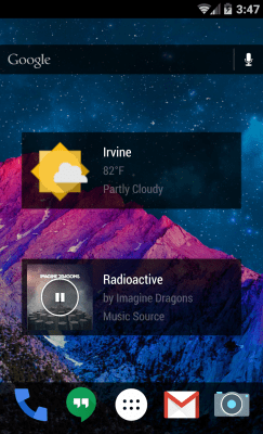 Screenshot of the application MYCOLORSCREEN Mountain Landscape Theme - #4