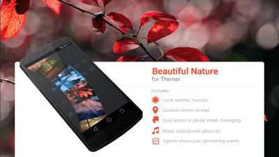 Screenshot of the application MYCOLORSCREEN Beautiful Nature Theme - #1