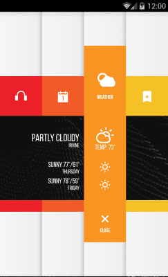 Screenshot of the application MYCOLORSCREEN Paper Strips Theme - #5