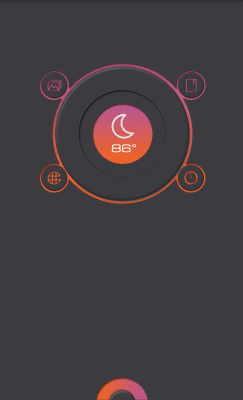 Screenshot of the application MYCOLORSCREEN Super Minimal Gray Theme - #3
