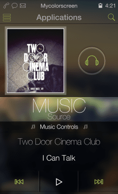 Screenshot of the application MYCOLORSCREEN Country Sunrise Theme - #4
