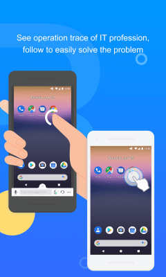 Screenshot of the application AirDroid Remote Support - #4