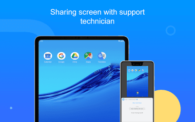Screenshot of the application AirDroid Remote Support - #7