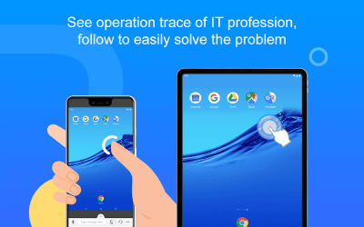 Screenshot of the application AirDroid Remote Support - #9