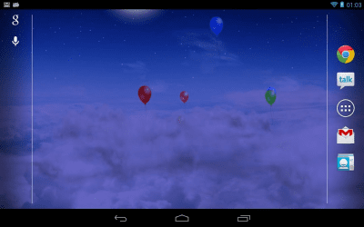 Screenshot of the application Blue Skies Free Live Wallpaper - #5