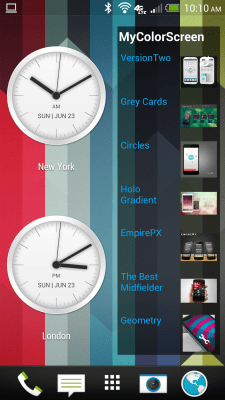 Screenshot of the application Simple RSS Widget - #7