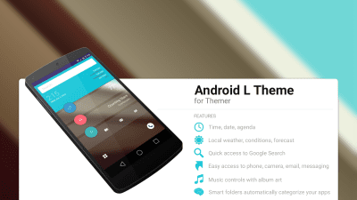 Screenshot of the application MYCOLORSCREEN Android Theme L - #1