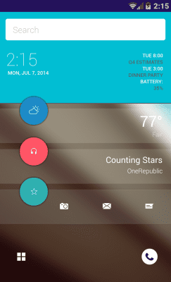 Screenshot of the application MYCOLORSCREEN Android Theme L - #2