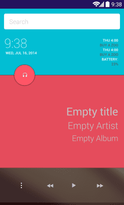 Screenshot of the application MYCOLORSCREEN Android Theme L - #3