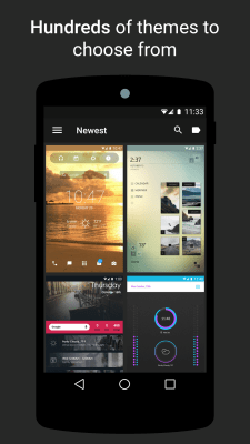 Screenshot of the application Themer: Launcher, HD Wallpaper - #1