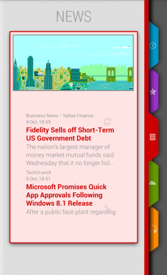 Screenshot of the application MYCOLORSCREEN Tabs Theme - #4