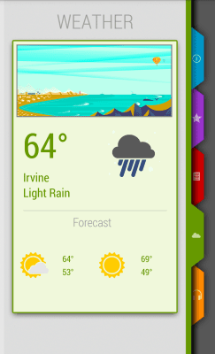 Screenshot of the application MYCOLORSCREEN Tabs Theme - #5