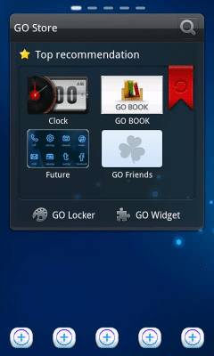 Screenshot of the application Cloud 3D Theme GO Launcher EX - #6