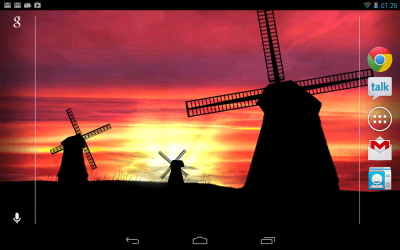 Screenshot of the application Silhouette Free Live Wallpaper - #5
