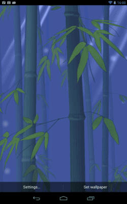 Screenshot of the application Bamboo Forest Free L.Wallpaper - #3