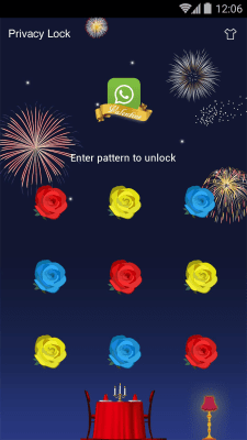 Screenshot of the application AppLock Theme - Valentine - #3