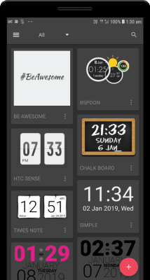 Screenshot of the application UCCW - Ultimate custom widget - #1