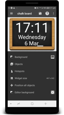 Screenshot of the application UCCW - Ultimate custom widget - #2