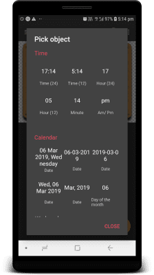 Screenshot of the application UCCW - Ultimate custom widget - #4